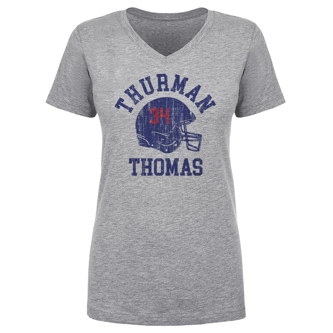 Thurman Thomas Women&#39;s V-Neck T-Shirt | 500 LEVEL