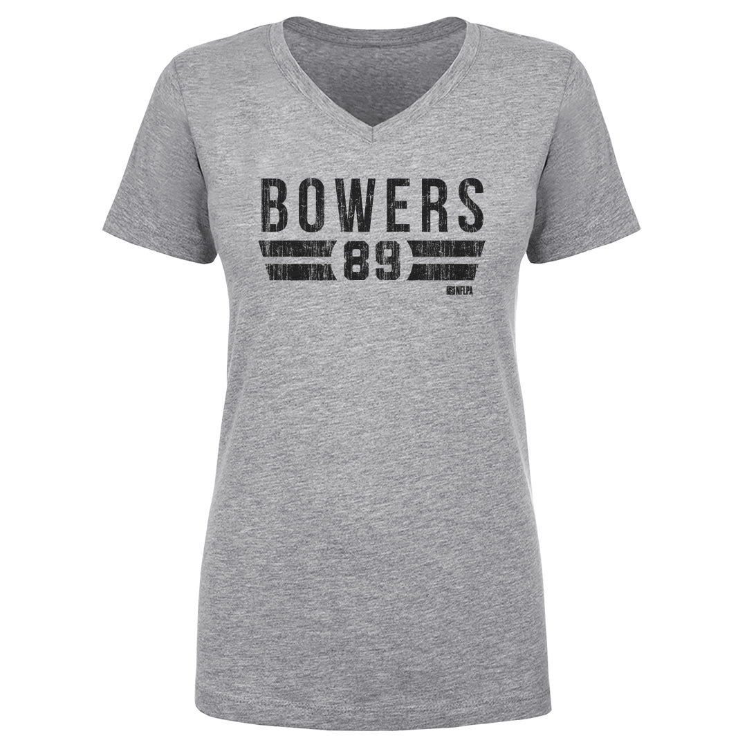 Brock Bowers Women&#39;s V-Neck T-Shirt | 500 LEVEL