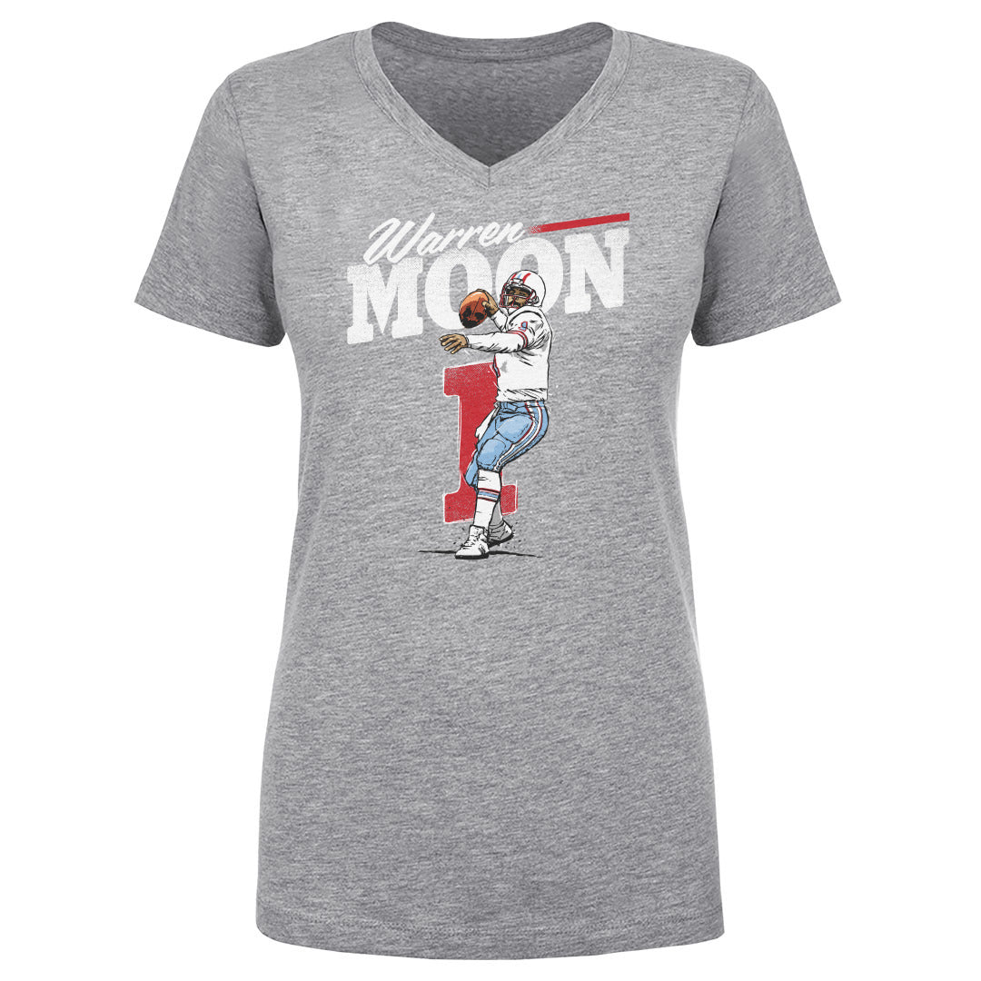 Warren Moon Women&#39;s V-Neck T-Shirt | 500 LEVEL