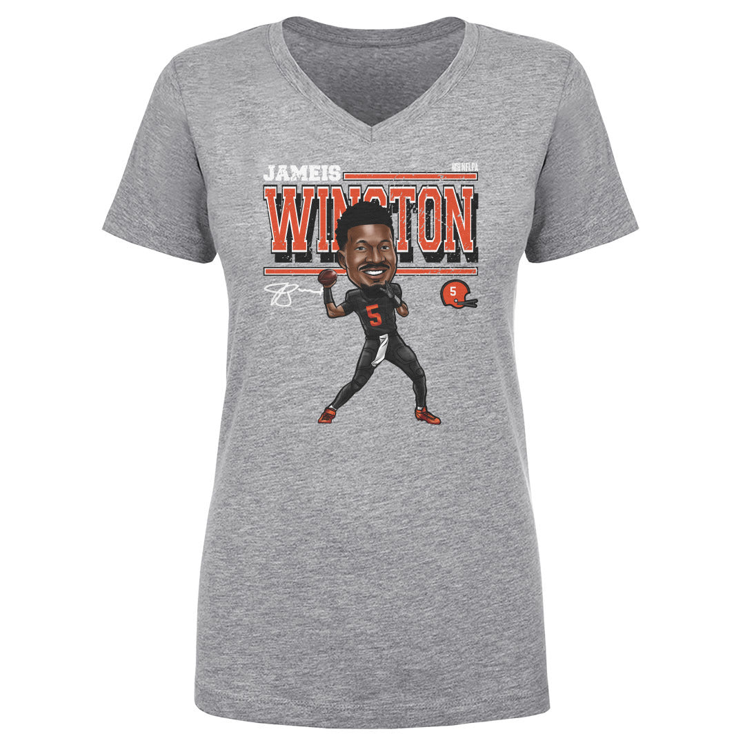 Jameis Winston Women&#39;s V-Neck T-Shirt | 500 LEVEL