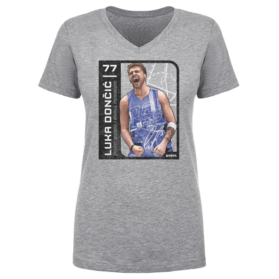 Luka Doncic Women&#39;s V-Neck T-Shirt | 500 LEVEL