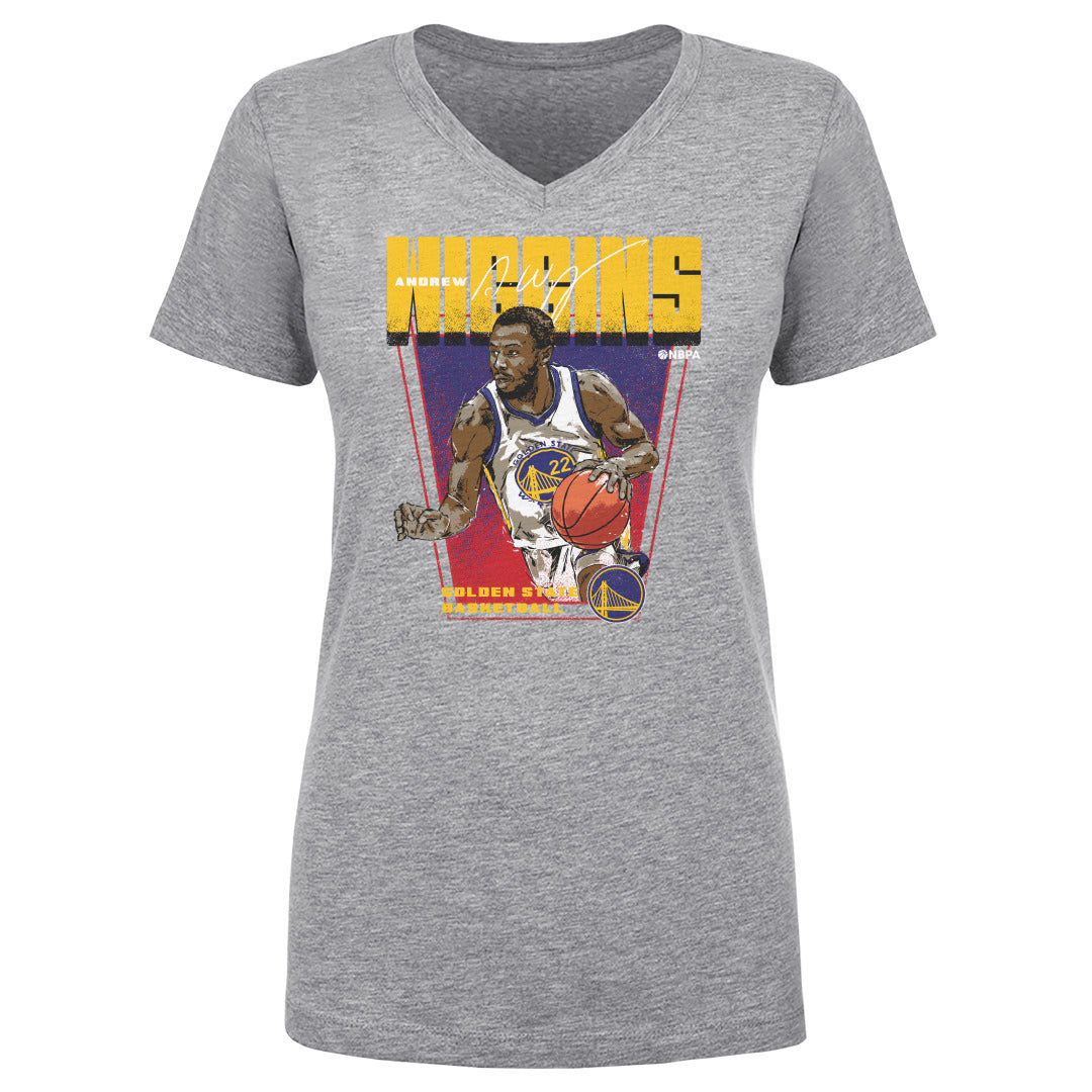 Andrew Wiggins Women&#39;s V-Neck T-Shirt | 500 LEVEL