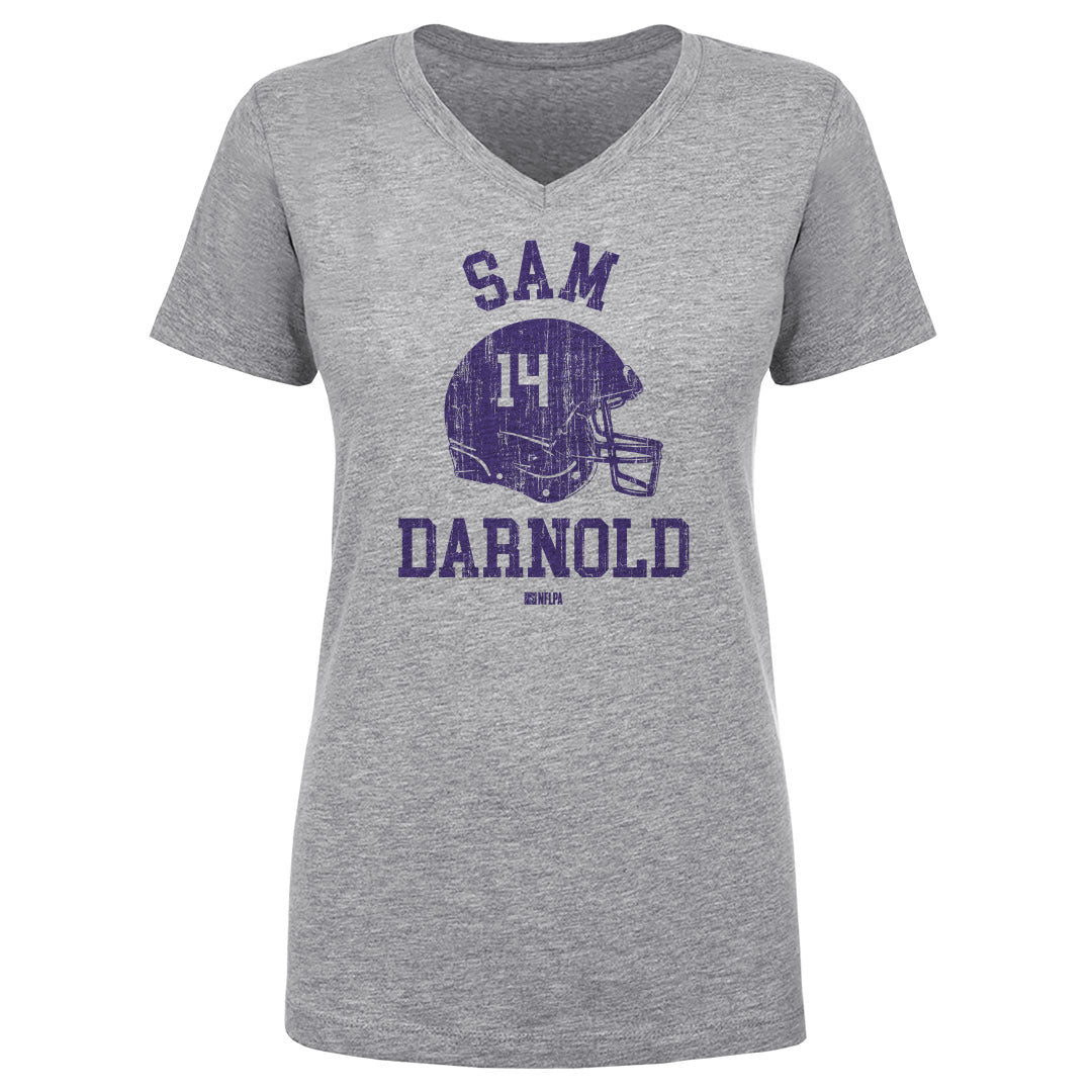 Sam Darnold Women&#39;s V-Neck T-Shirt | 500 LEVEL