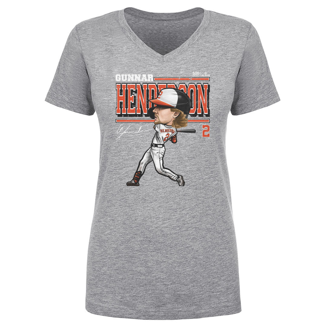 Gunnar Henderson Women&#39;s V-Neck T-Shirt | 500 LEVEL