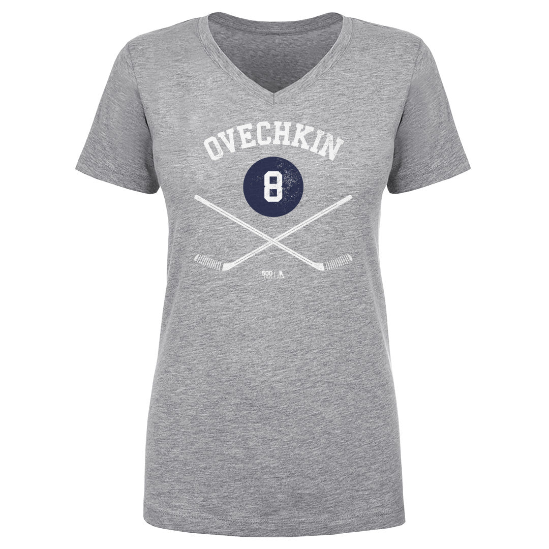 Alex Ovechkin Women&#39;s V-Neck T-Shirt | 500 LEVEL