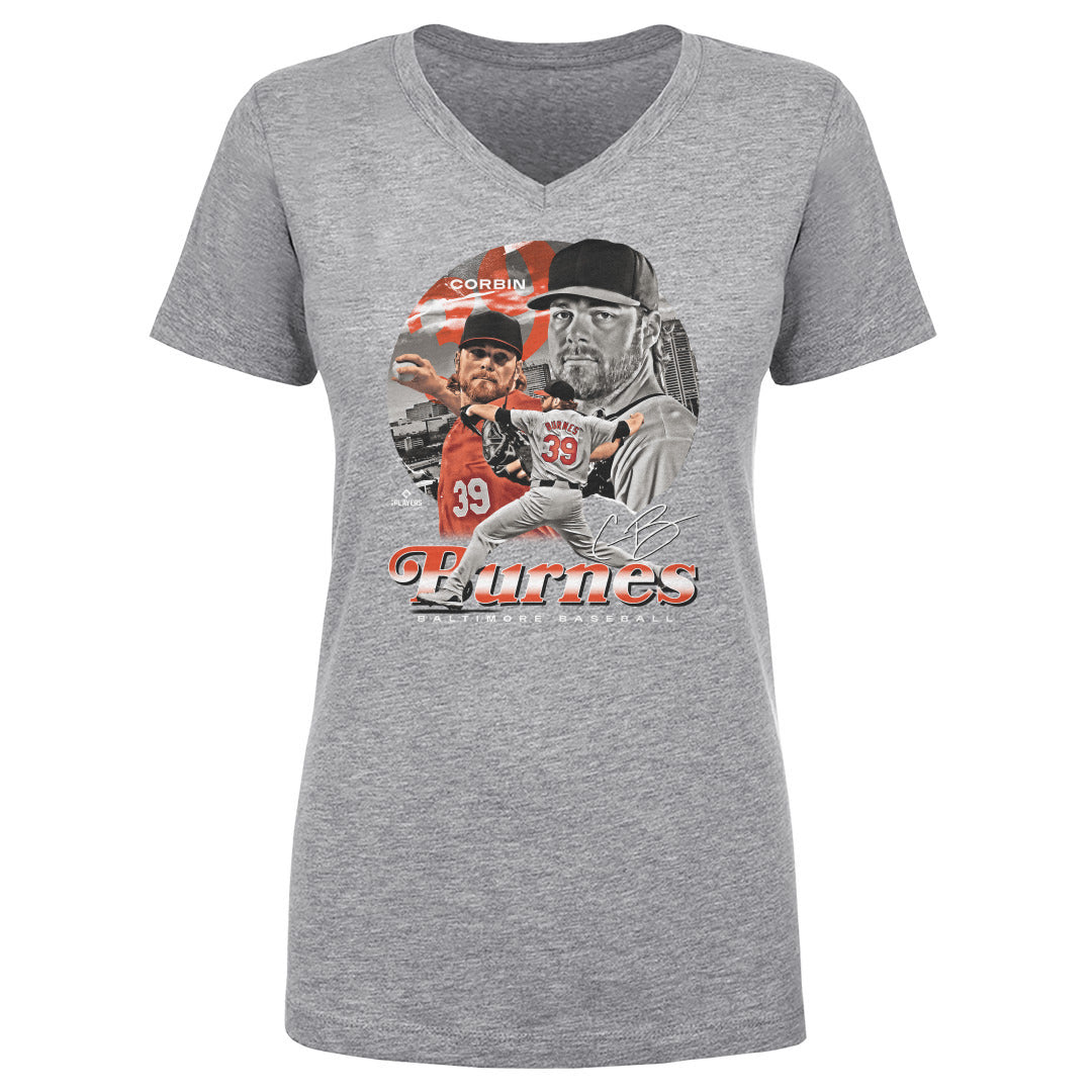 Corbin Burnes Women&#39;s V-Neck T-Shirt | 500 LEVEL