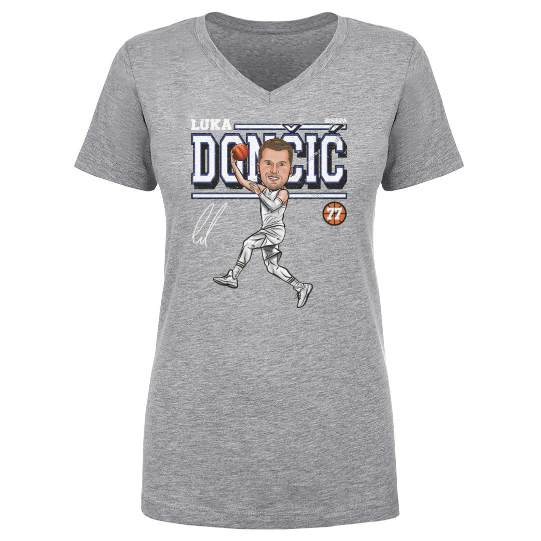 Luka Doncic Women&#39;s V-Neck T-Shirt | 500 LEVEL