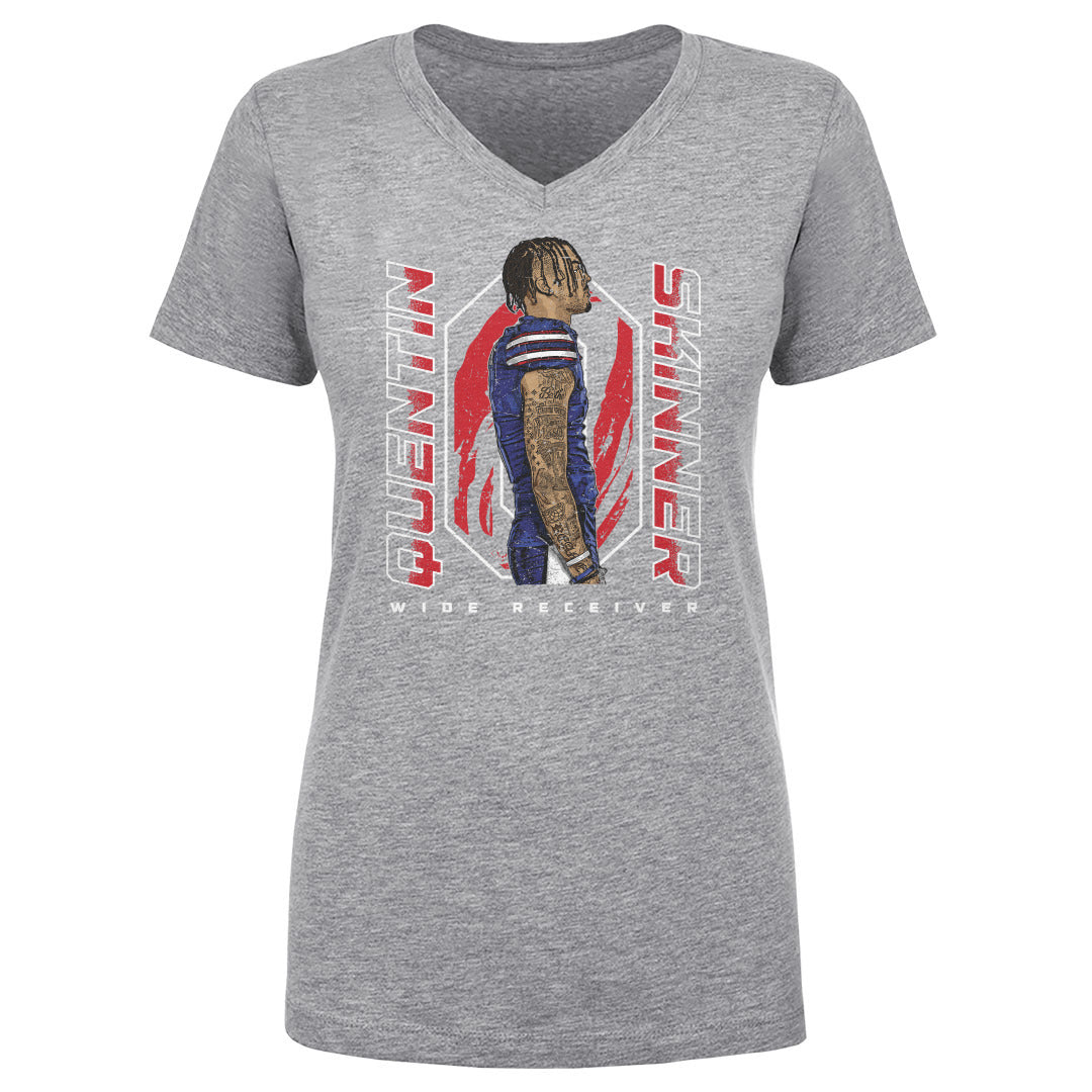 Quentin Skinner Women&#39;s V-Neck T-Shirt | 500 LEVEL