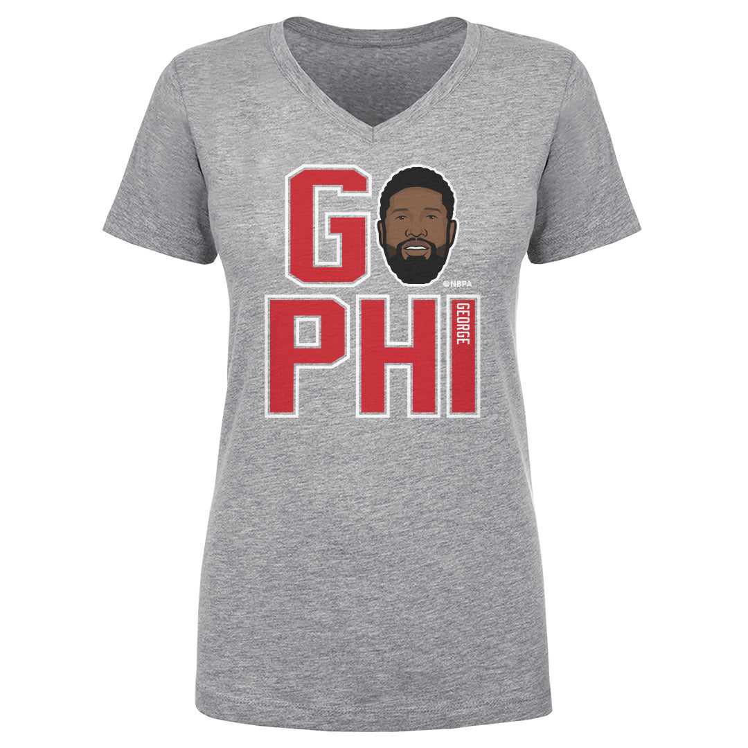 Paul George Women&#39;s V-Neck T-Shirt | 500 LEVEL