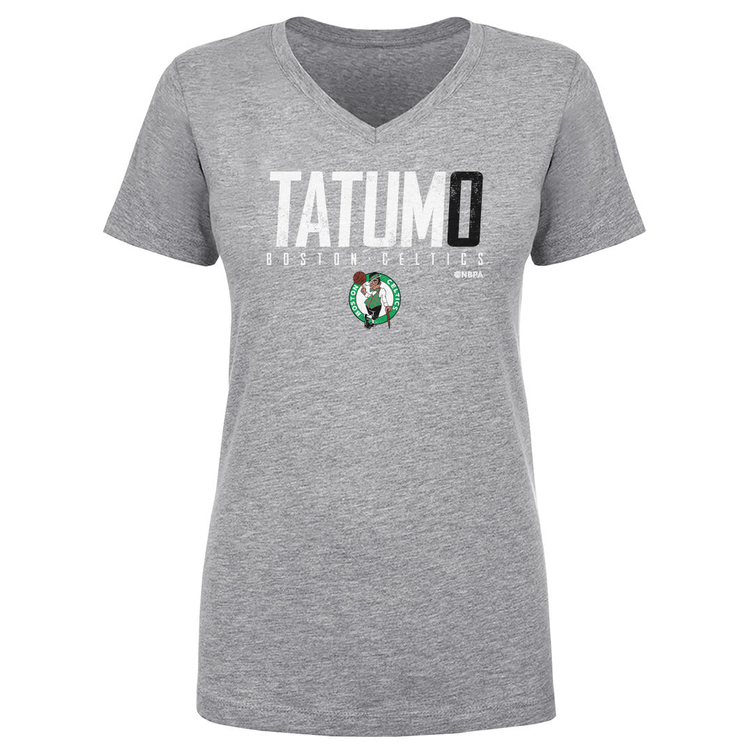 Jayson Tatum Women&#39;s V-Neck T-Shirt | 500 LEVEL