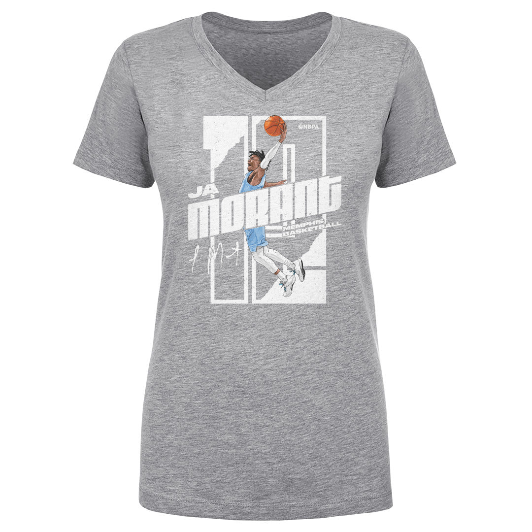 Ja Morant Women&#39;s V-Neck T-Shirt | 500 LEVEL