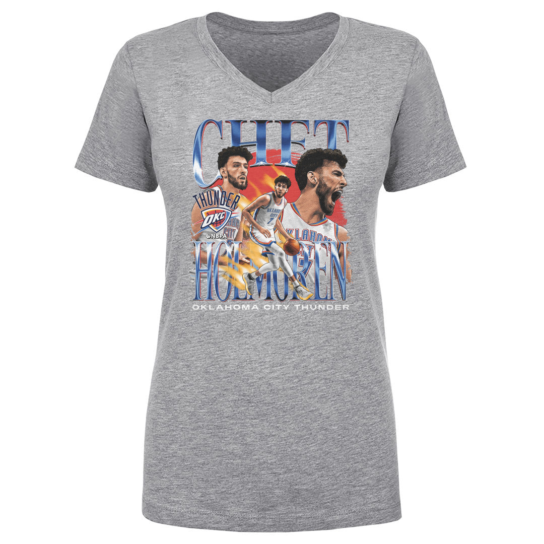 Chet Holmgren Women&#39;s V-Neck T-Shirt | 500 LEVEL