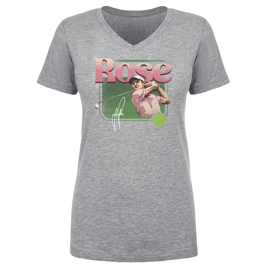 Justin Rose Women&#39;s V-Neck T-Shirt | 500 LEVEL