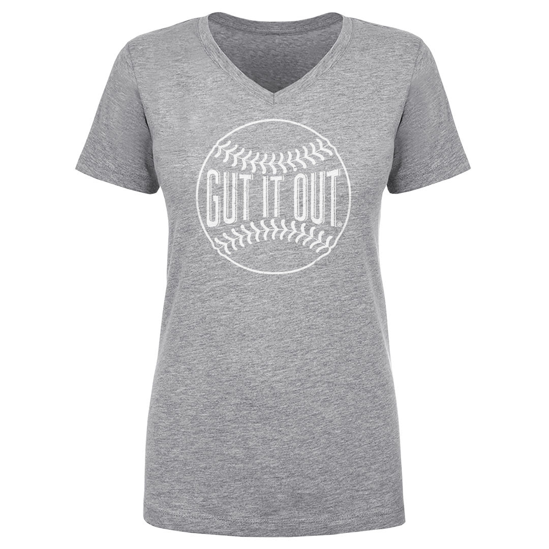 Gut It Out Foundation Women&#39;s V-Neck T-Shirt | 500 LEVEL