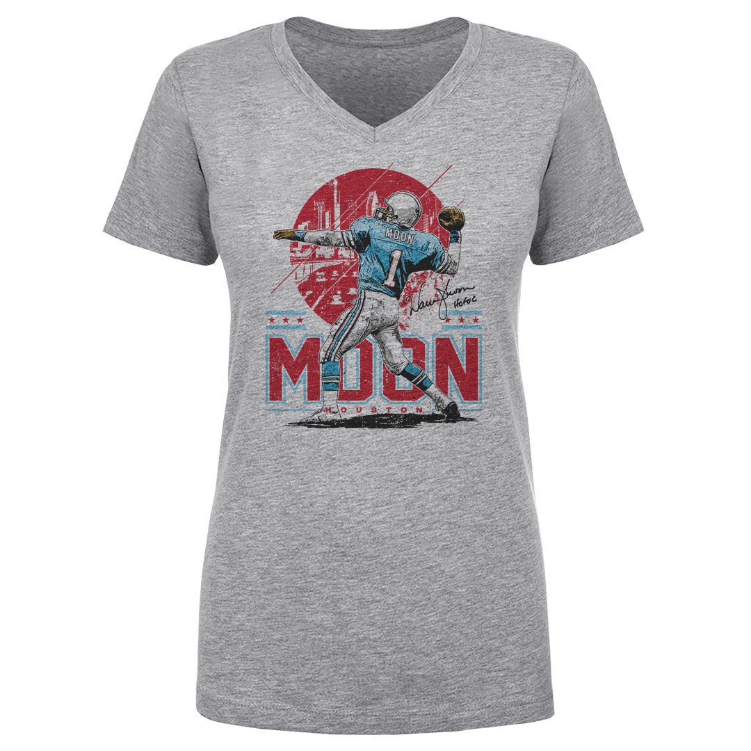 Warren Moon Women&#39;s V-Neck T-Shirt | 500 LEVEL