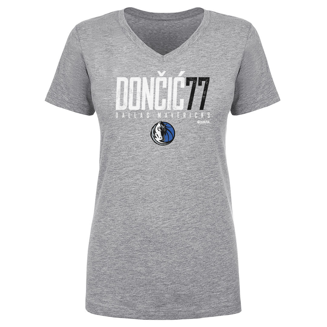 Luka Doncic Women&#39;s V-Neck T-Shirt | 500 LEVEL