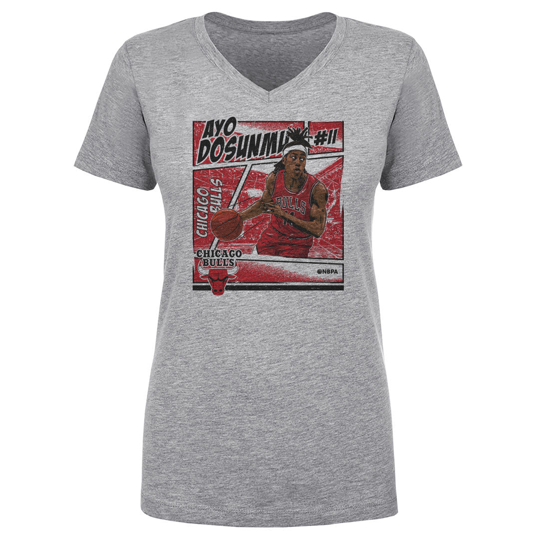 Ayo Dosunmu Women&#39;s V-Neck T-Shirt | 500 LEVEL