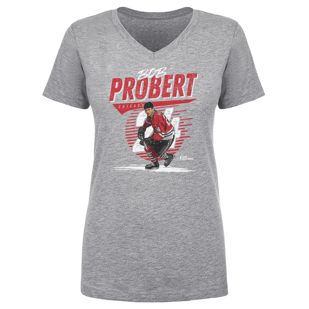 Bob Probert Women&#39;s V-Neck T-Shirt | 500 LEVEL