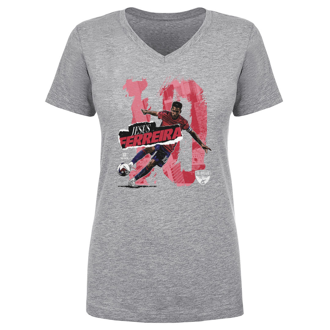 Jesus Ferreira Women&#39;s V-Neck T-Shirt | 500 LEVEL