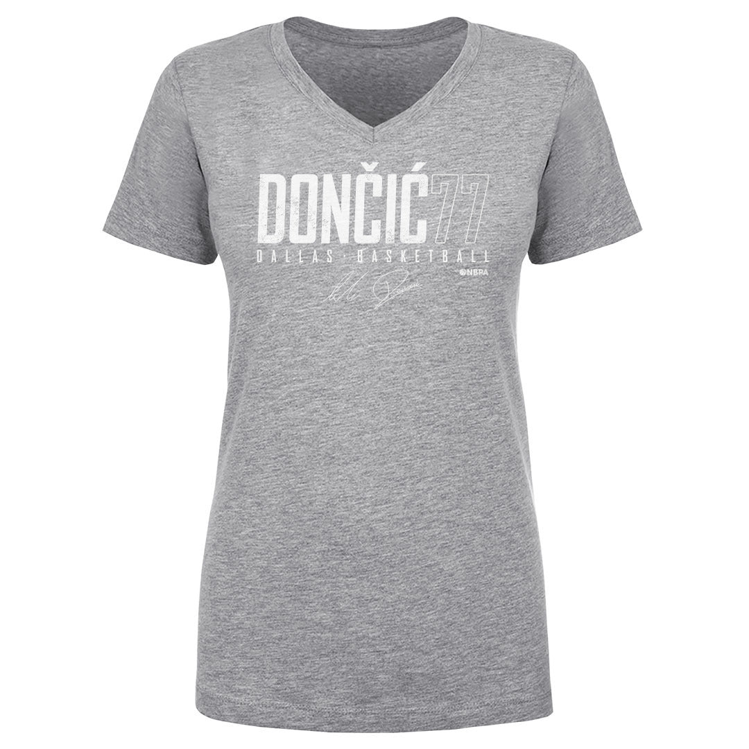 Luka Doncic Women&#39;s V-Neck T-Shirt | 500 LEVEL