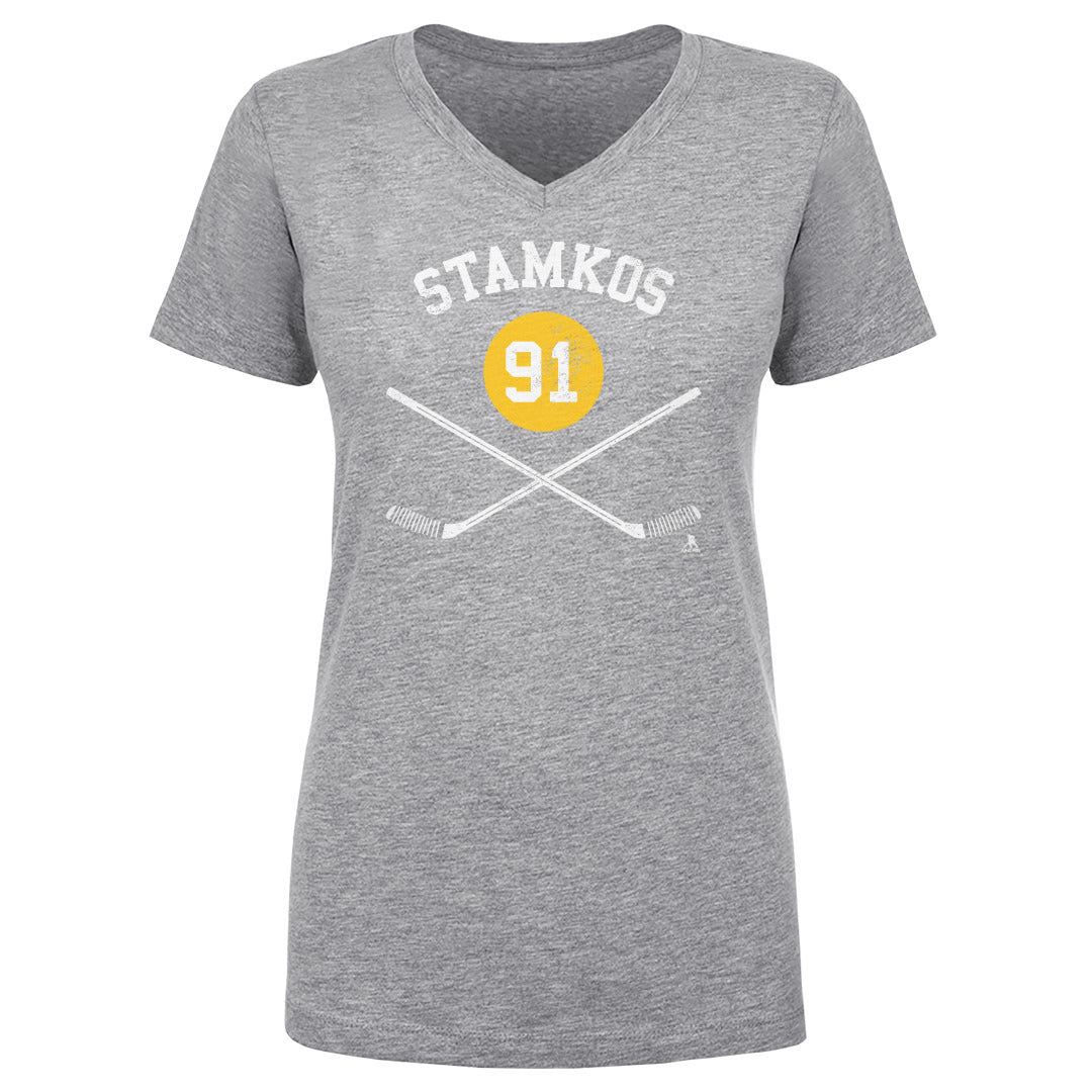 Steven Stamkos Women&#39;s V-Neck T-Shirt | 500 LEVEL