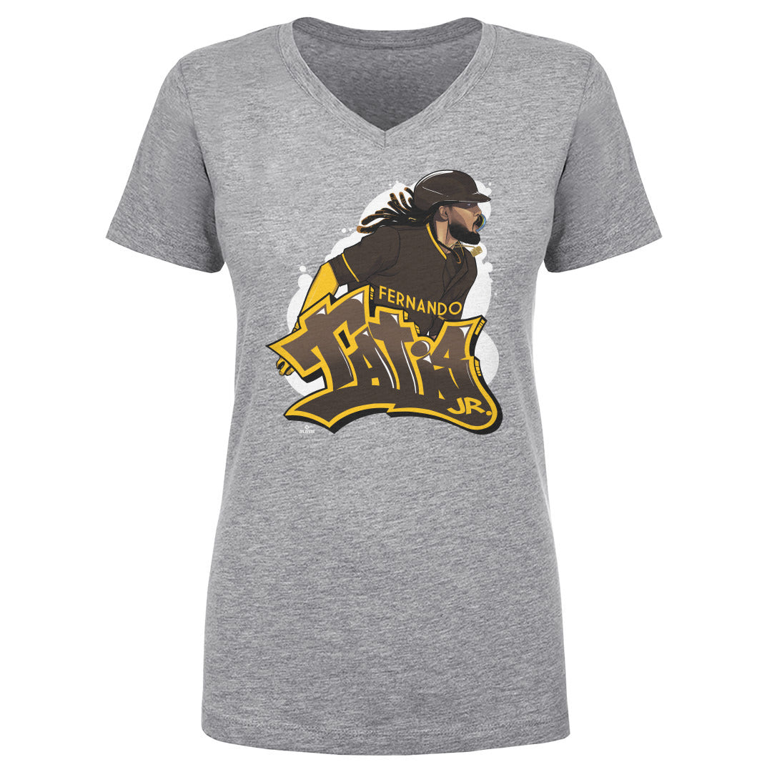 Fernando Tatis Jr. Women&#39;s V-Neck T-Shirt | 500 LEVEL