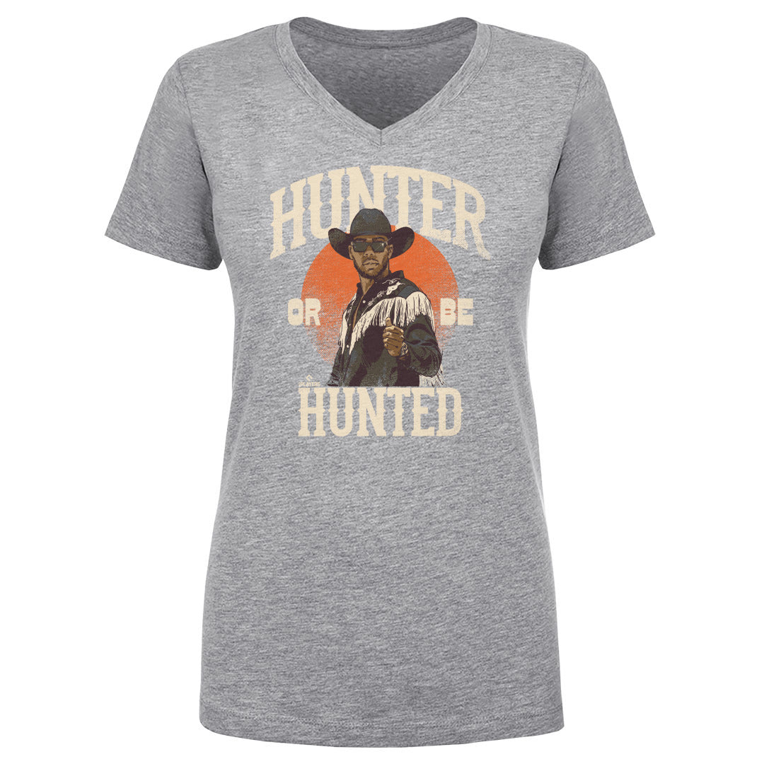 Hunter Greene Women&#39;s V-Neck T-Shirt | 500 LEVEL