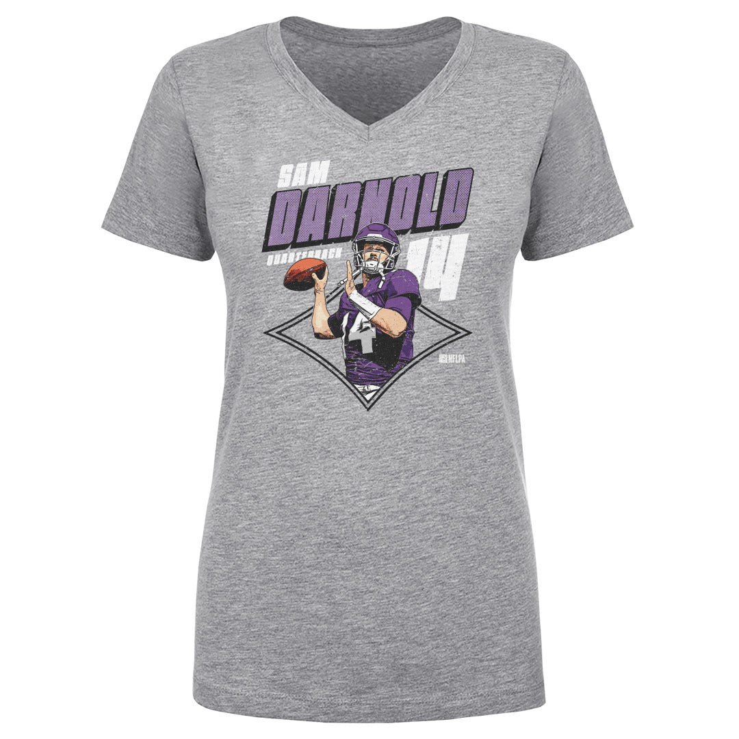 Sam Darnold Women&#39;s V-Neck T-Shirt | 500 LEVEL