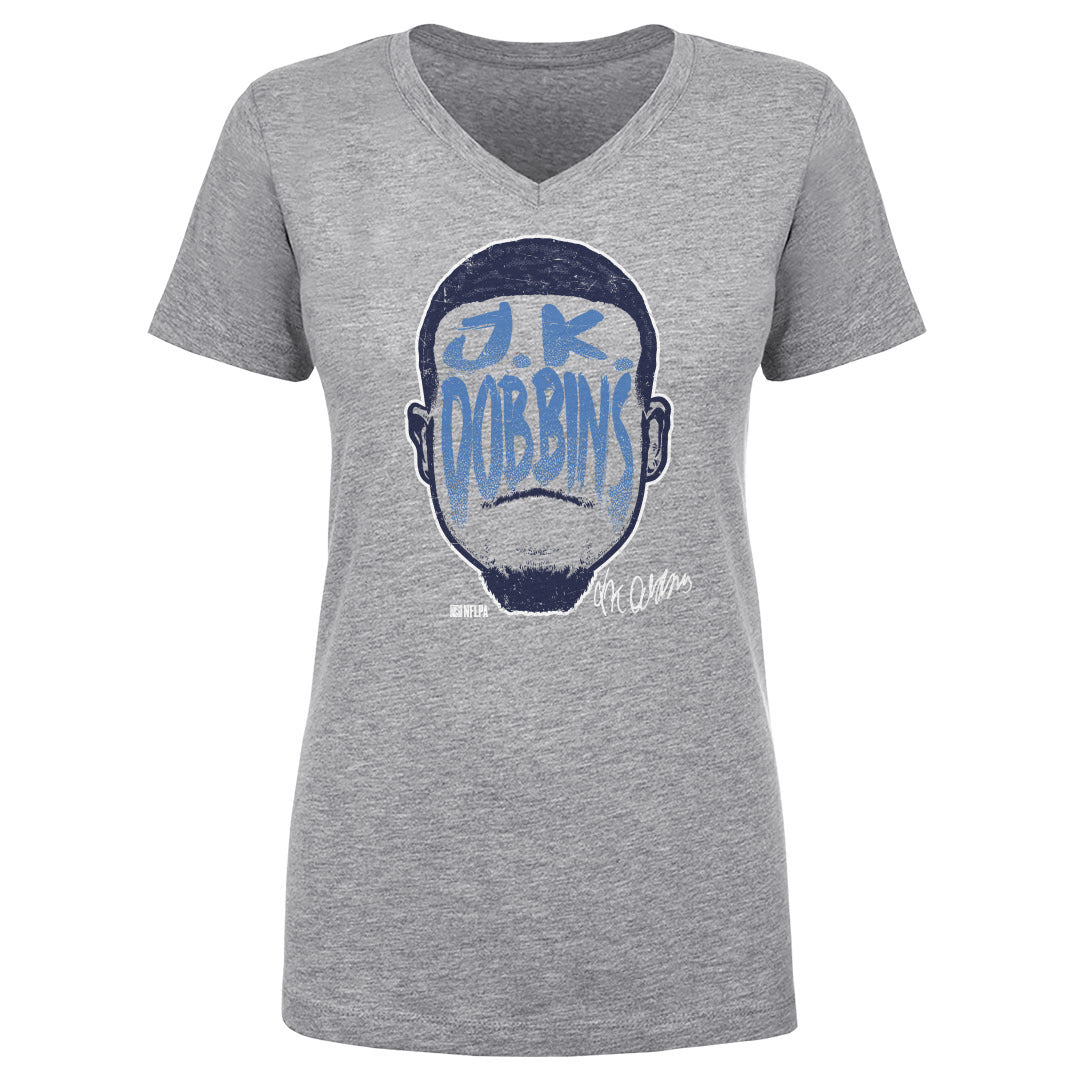 J.K. Dobbins Women&#39;s V-Neck T-Shirt | 500 LEVEL