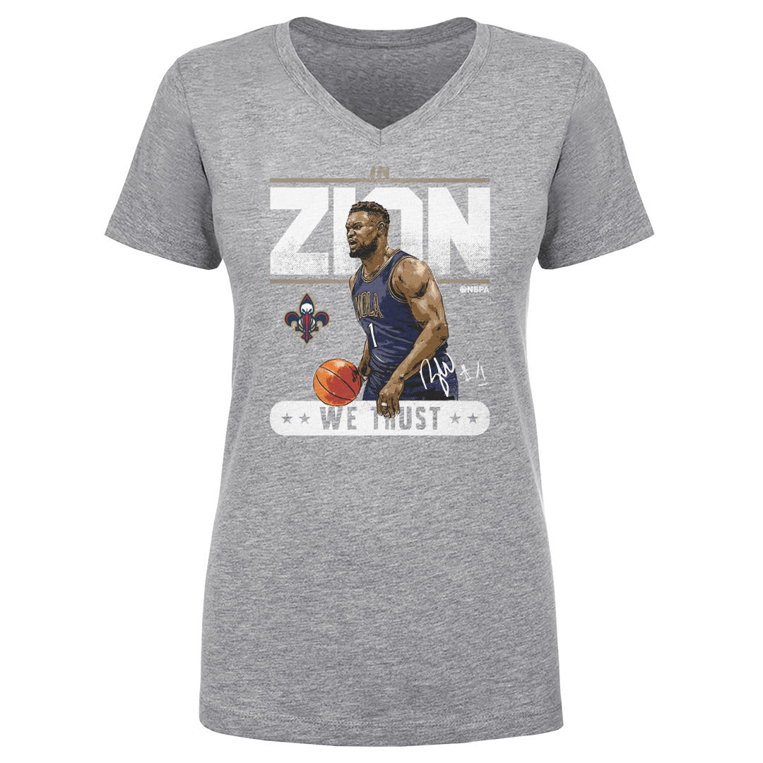 Zion Williamson Women&#39;s V-Neck T-Shirt | 500 LEVEL