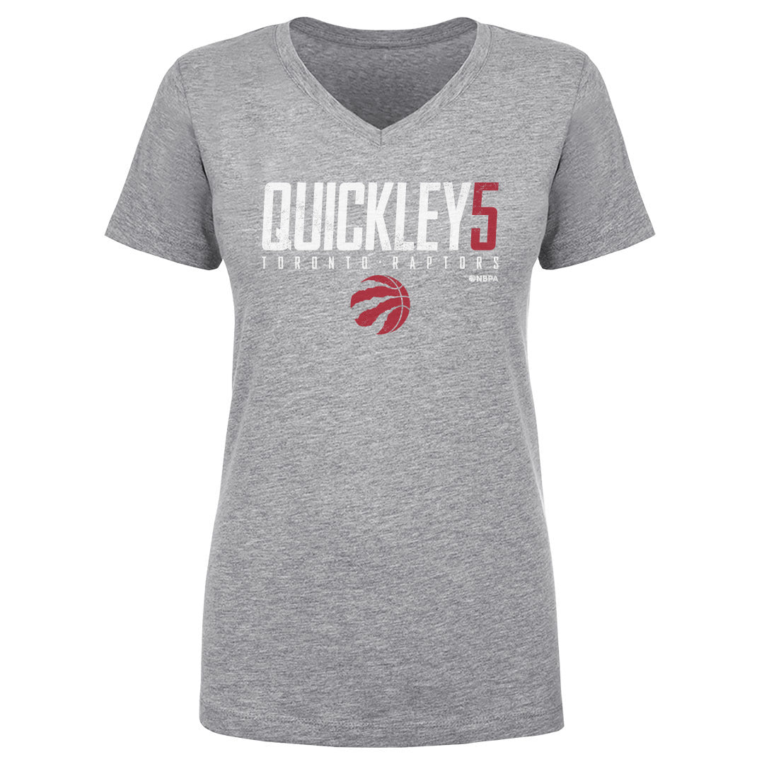 Immanuel Quickley Women&#39;s V-Neck T-Shirt | 500 LEVEL