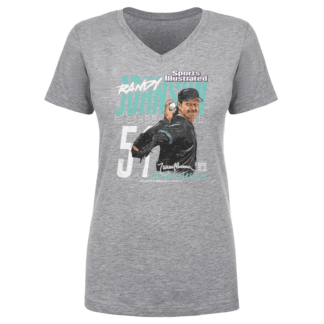 Randy Johnson Women&#39;s V-Neck T-Shirt | 500 LEVEL