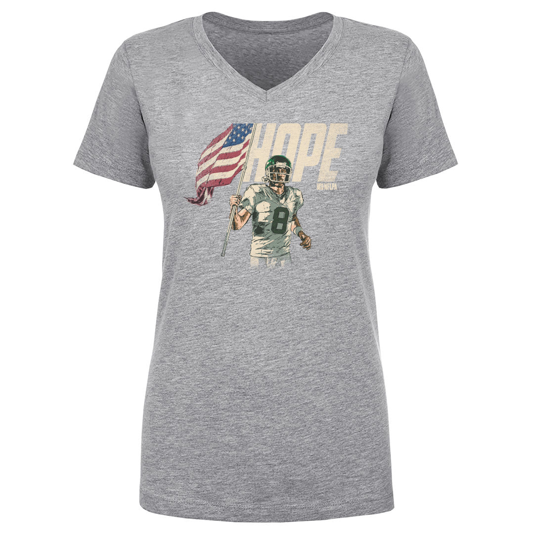 Aaron Rodgers Women&#39;s V-Neck T-Shirt | 500 LEVEL