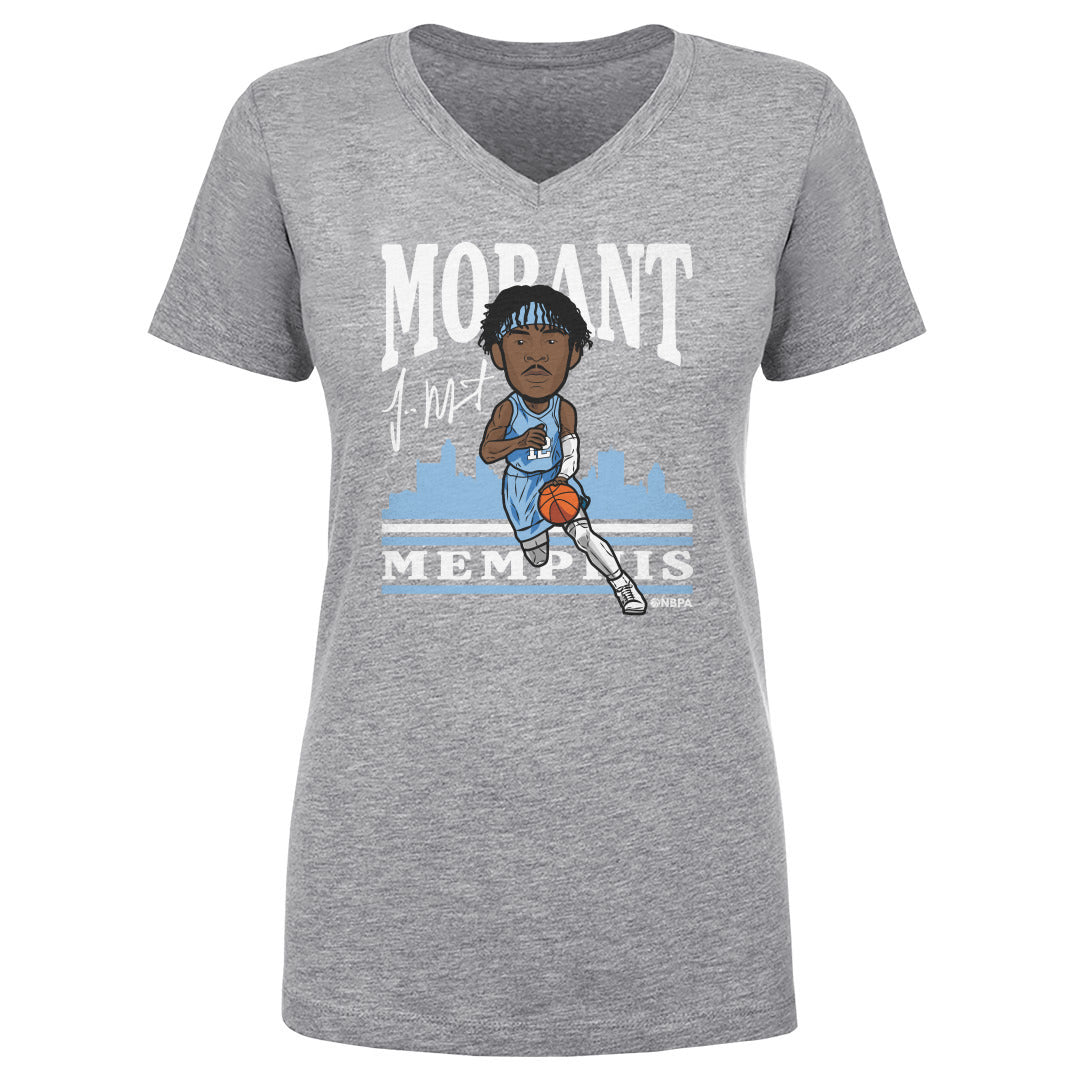 Ja Morant Women&#39;s V-Neck T-Shirt | 500 LEVEL