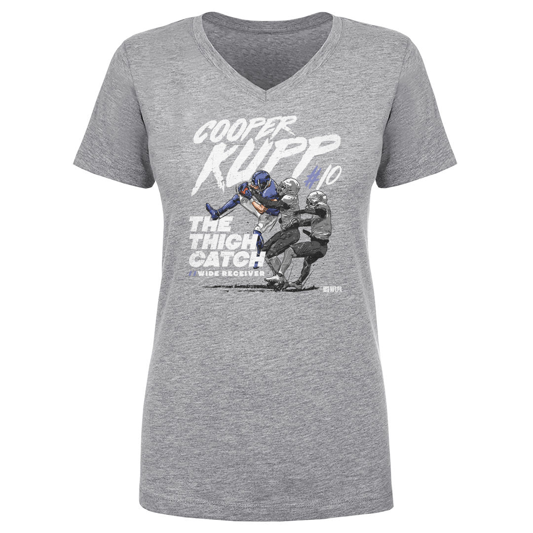 Cooper Kupp Women&#39;s V-Neck T-Shirt | 500 LEVEL