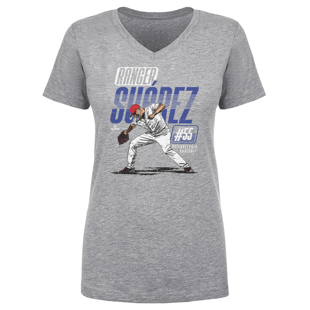 Ranger Suarez Women&#39;s V-Neck T-Shirt | 500 LEVEL