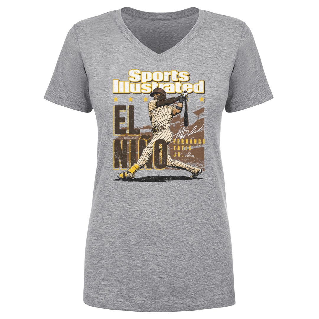 Fernando Tatis Jr. Women&#39;s V-Neck T-Shirt | 500 LEVEL