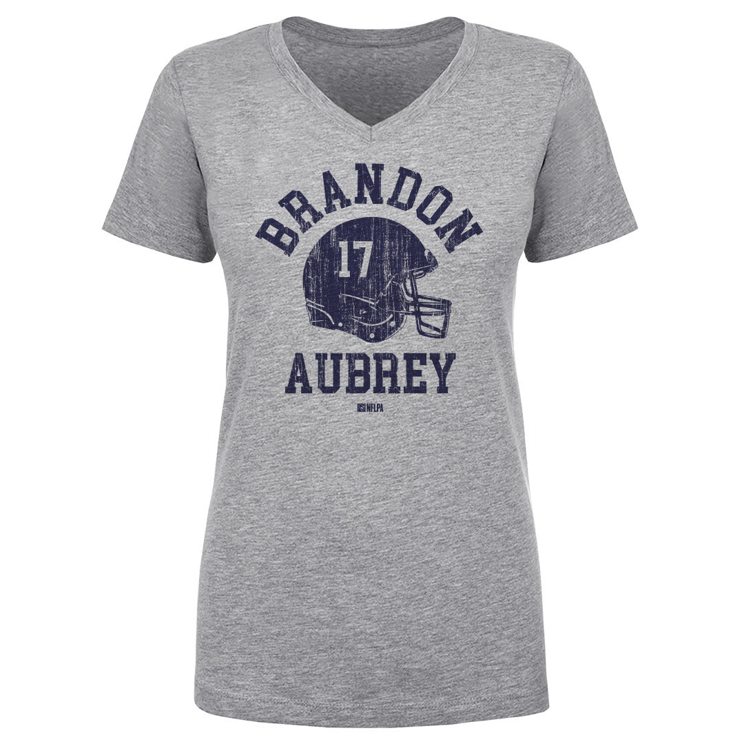 Brandon Aubrey Women&#39;s V-Neck T-Shirt | 500 LEVEL