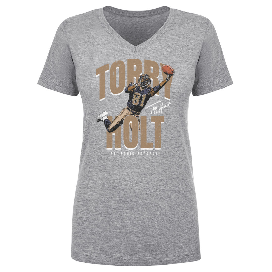 Torry Holt Women&#39;s V-Neck T-Shirt | 500 LEVEL