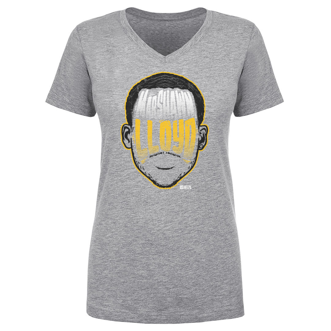 MarShawn Lloyd Women&#39;s V-Neck T-Shirt | 500 LEVEL