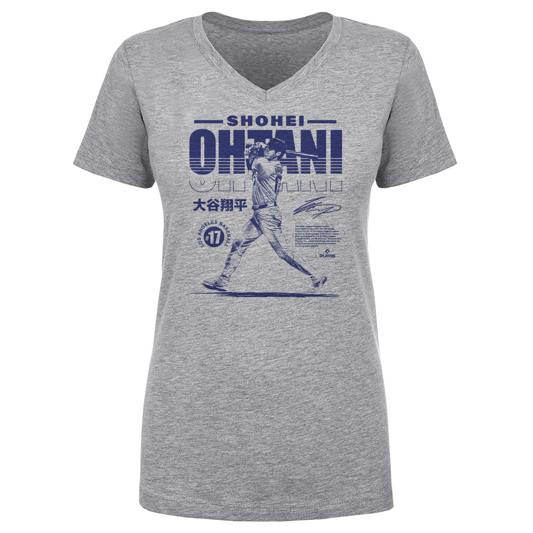 Shohei Ohtani Women&#39;s V-Neck T-Shirt | 500 LEVEL