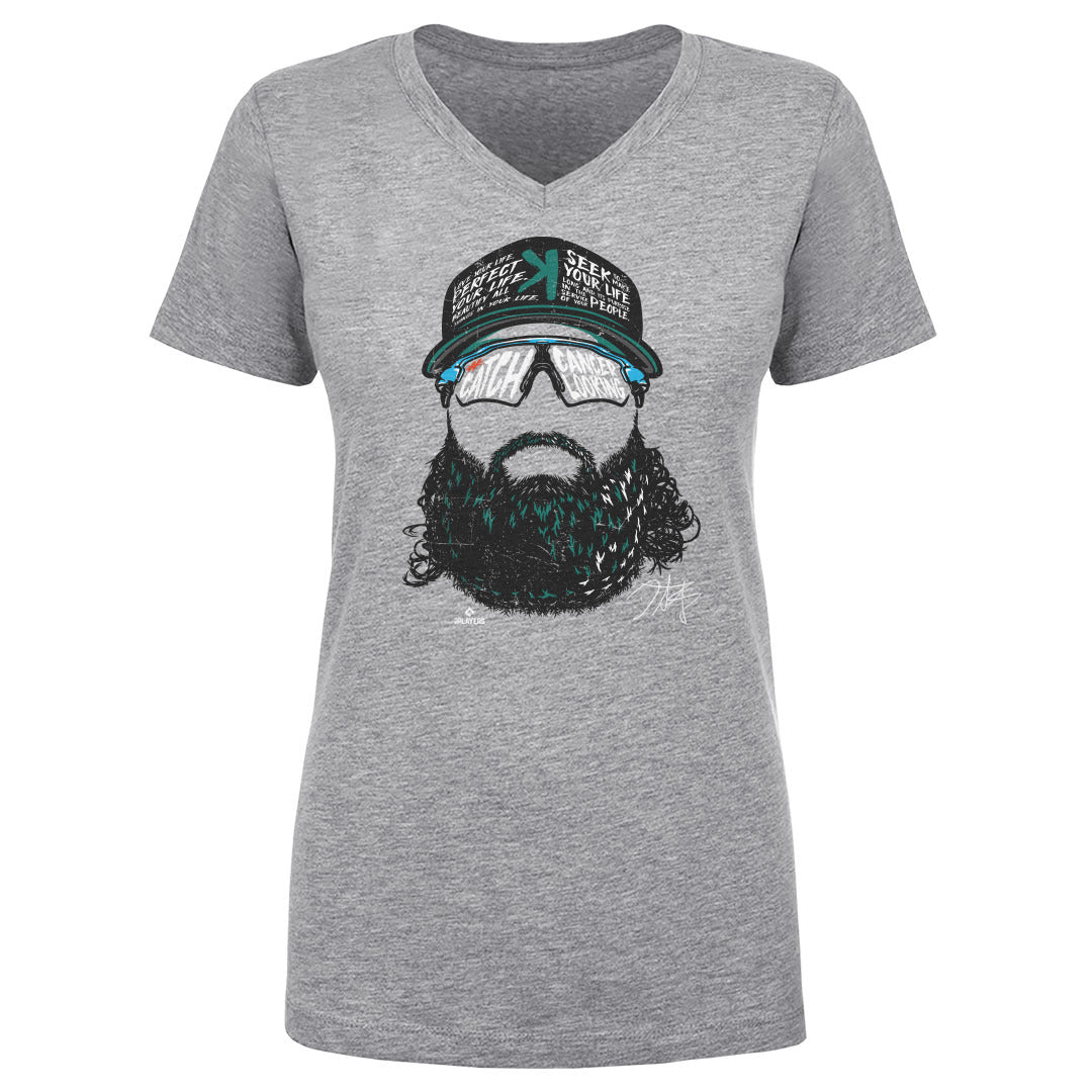 Devin Smeltzer Women&#39;s V-Neck T-Shirt | 500 LEVEL