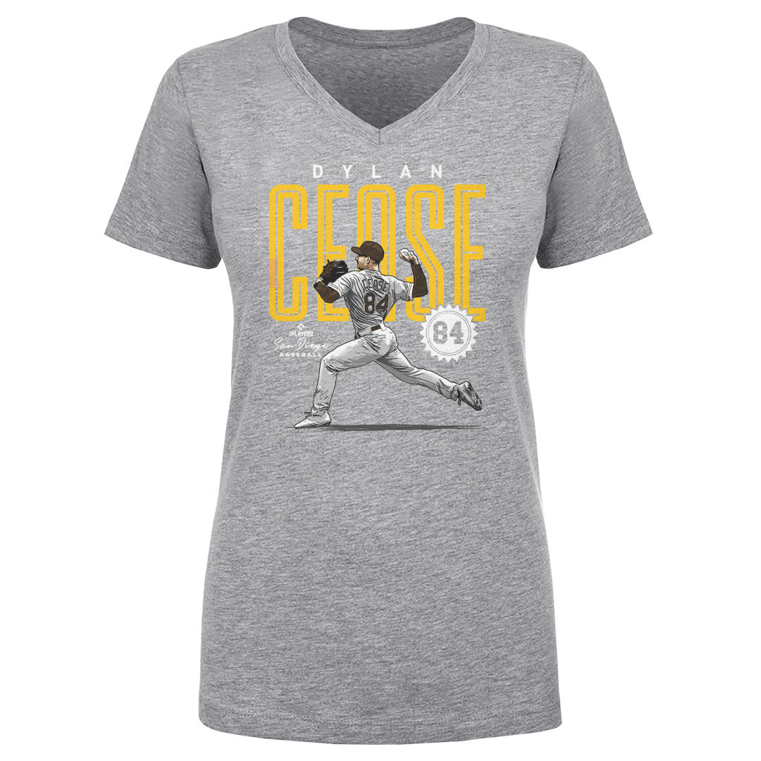 Dylan Cease Women&#39;s V-Neck T-Shirt | 500 LEVEL