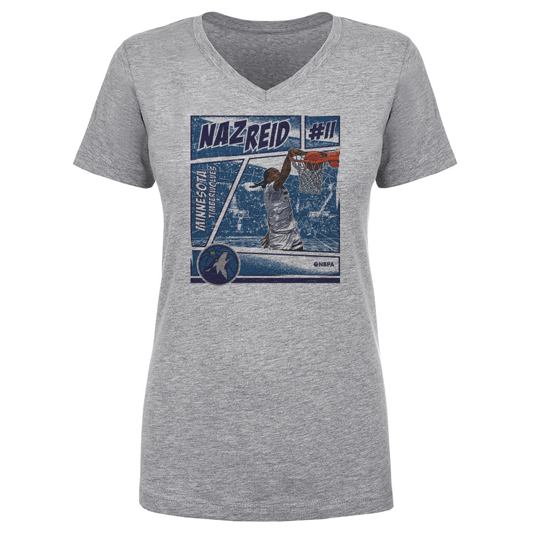 Naz Reid Women&#39;s V-Neck T-Shirt | 500 LEVEL