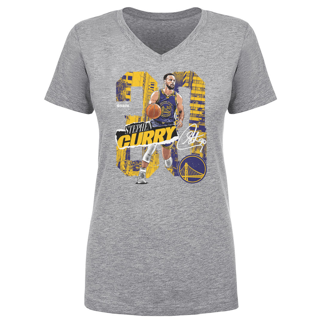 Steph Curry Women&#39;s V-Neck T-Shirt | 500 LEVEL