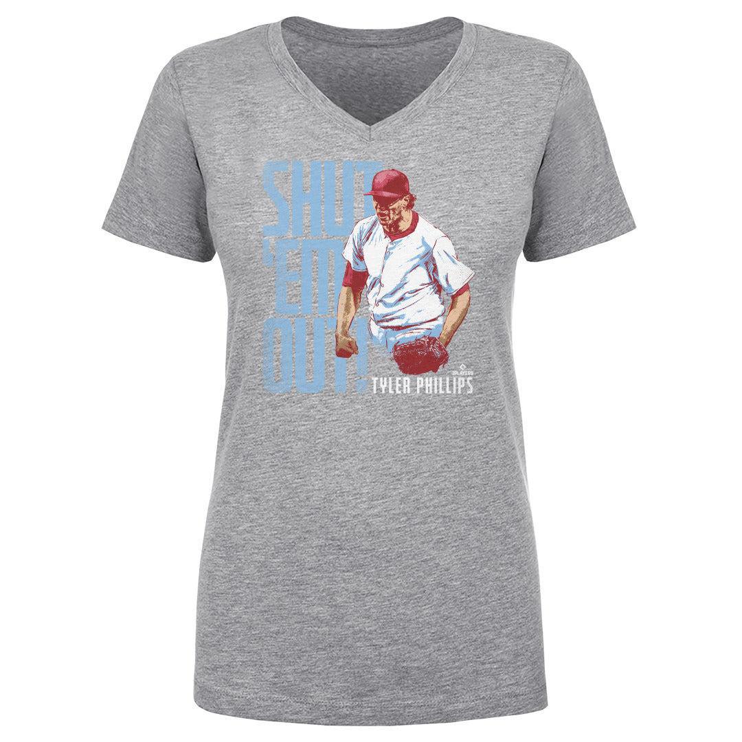 Tyler Phillips Women&#39;s V-Neck T-Shirt | 500 LEVEL