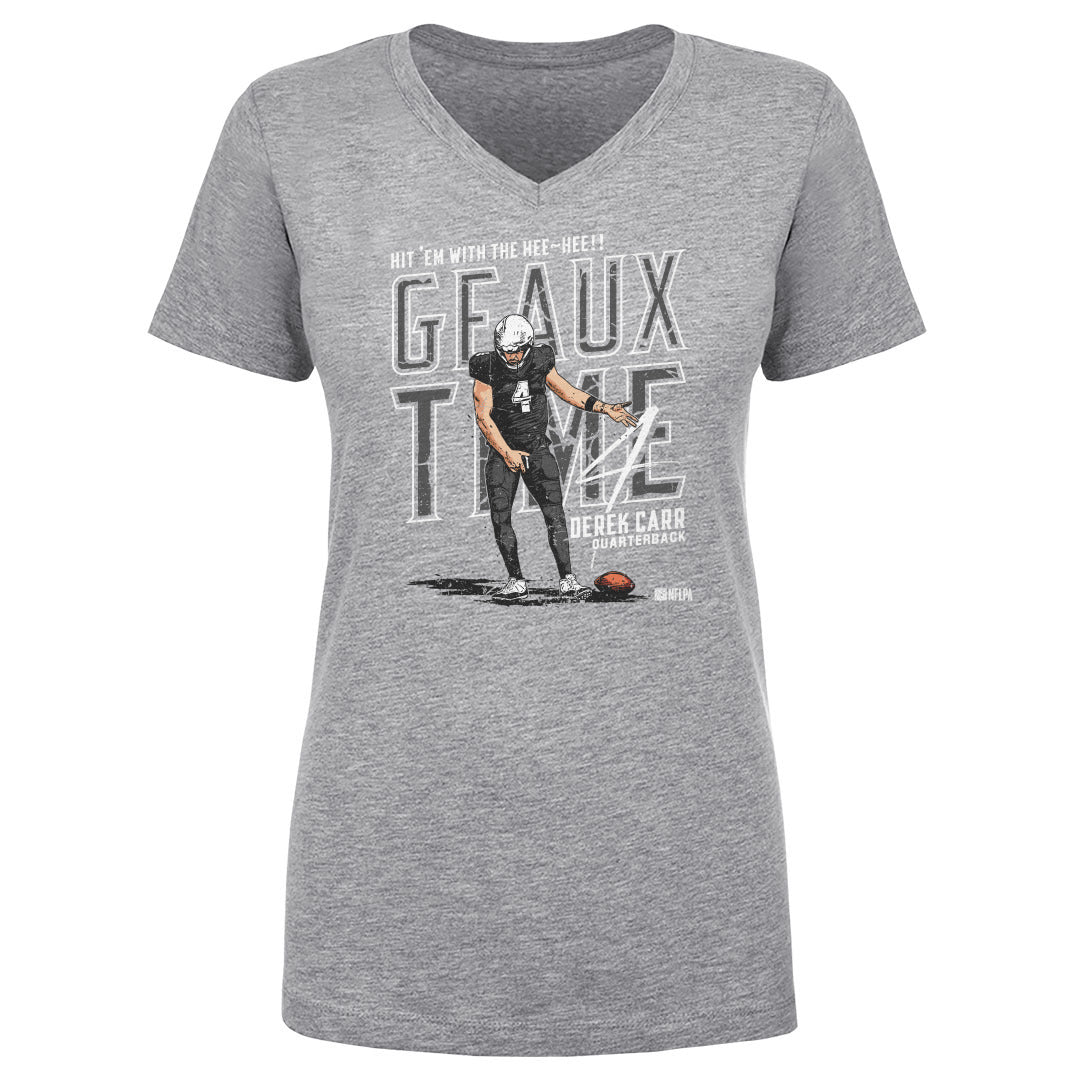 Derek Carr Women&#39;s V-Neck T-Shirt | 500 LEVEL