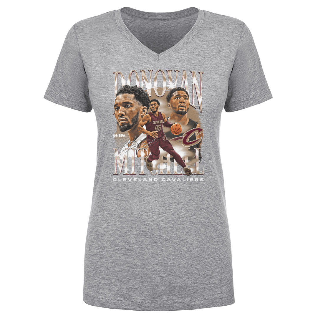 Donovan Mitchell Women&#39;s V-Neck T-Shirt | 500 LEVEL