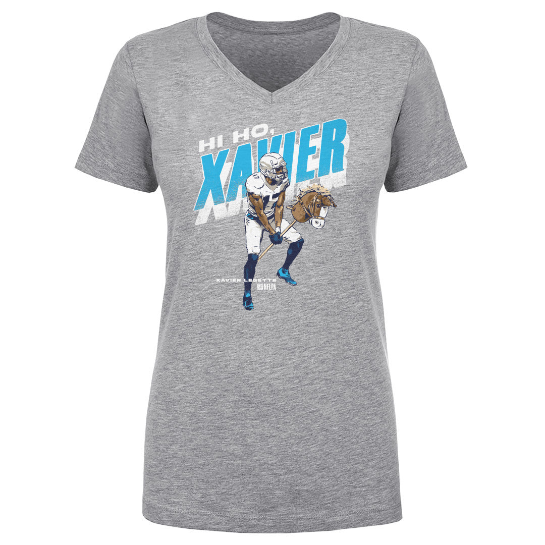 Xavier Legette Women&#39;s V-Neck T-Shirt | 500 LEVEL