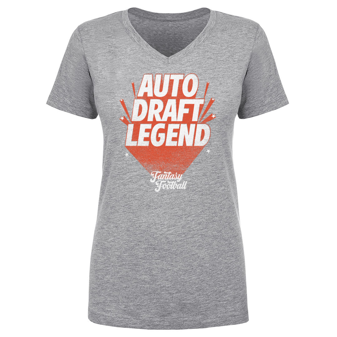 Fantasy Football Women&#39;s V-Neck T-Shirt | 500 LEVEL